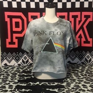 NWOT Pink FLoyd Crop Top